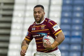 Delayed debut: Castleford Tigers prop Suaia Matagi, on loan at the club from Huddersfield Giants, will miss the start of the season with a calf injury.  Picture Tony Johnson.