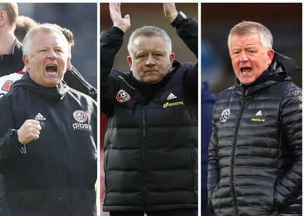 Chris Wilder has created some special memories during his time in charge at Sheffield United. Pictures: SportImage.