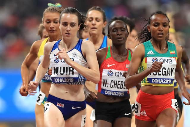 LONG RUNNING RIVAL: Laura Muir is the big name of British long-distance running. Picture: Mike Egerton/PA