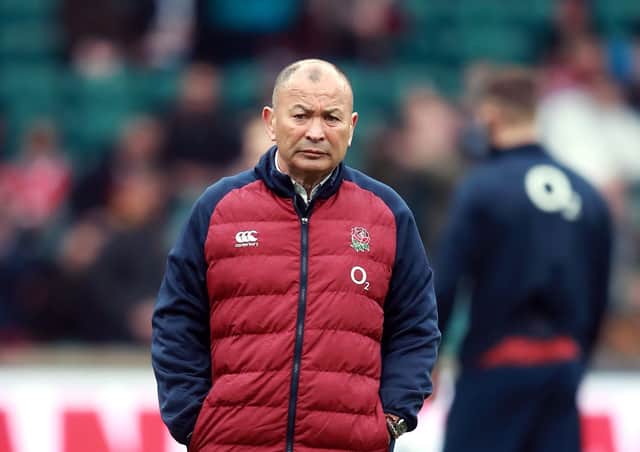 Eddie Jones: His forthright opinions cut short Dan Scarbrough’s time at Saracens. (Picture: PA)