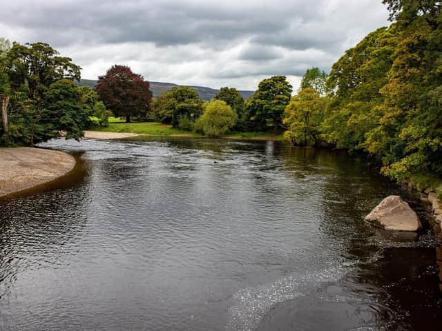 The River Wharfe in Ilkley