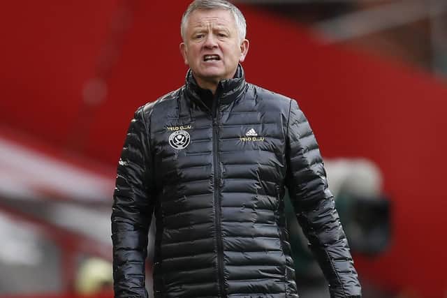 DEPARTURE: Chris Wilder has left Sheffield United by mutual consent