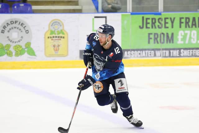 Ben O'Connor registered two goals and an assist against Telford Tigers across the weekend, Picture courtesy of Andy Bourke/Podium Prints