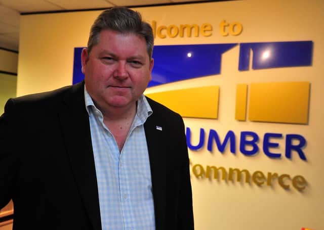 Dr Ian Kelly, chief executive of Hull and Humber Chamber of Commerce, Beverley Road, Hull.