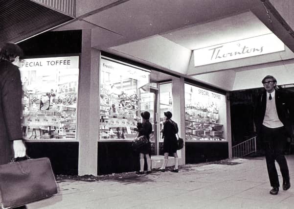 Thorntons on Arundel Gate
in Sheffield in December 1968