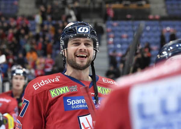 NEW FACE: Adrian Saxrud Danielsen, the first import signed by Sheffield Steelers for the 2021 Elite Series. 

Picture submitted by Steelers Media.