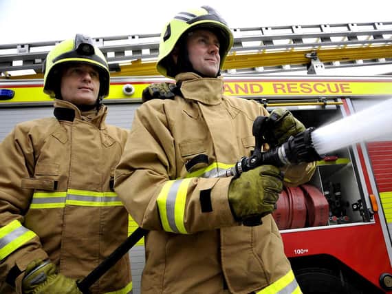 Fire and rescue services in England could in future be brought under the control of elected police and crime commissioners (PCCs), Home Secretary Priti Patel has said.
