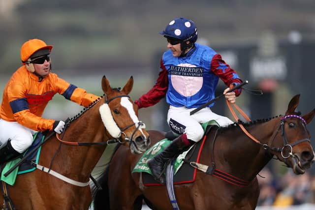 This was Paisley Park narrowing defeating Yorkshire-trained Sam Spinner at the end of the 2019 Stayers' Hurdle at Cheltenham.