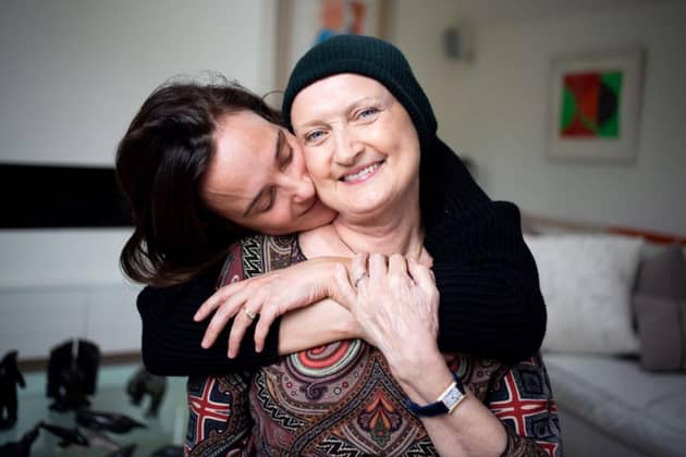 Jess Mills and her late mother Tessa Jowell. Picture: Alice Aedy/PA.