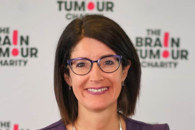 Sarah Lindsell, CEO of The Brain Tumour Charity. Picture: The Brain Tumour Charity/PA.