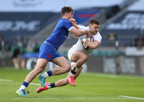 England's Henry Slade in action against France during the weekend's round of Guinness Six Nations encounters. Picture: David Davies/PA Wire.