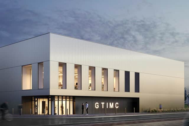 The University of Sheffield’s Gene Therapy Innovation and Manufacturing Centre (GTIMC). Photo credit: The University of Sheffield