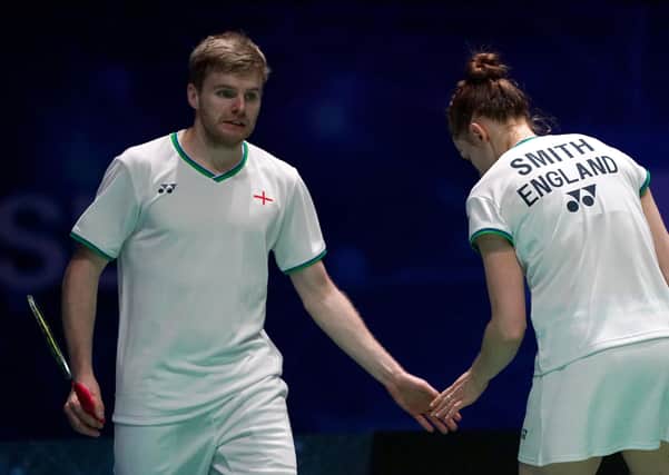 England's Marcus Ellis: Teaming up with Lauren Smith.