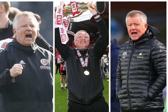 Chris Wilder spent five memorable years in charge at Bramall Lane.