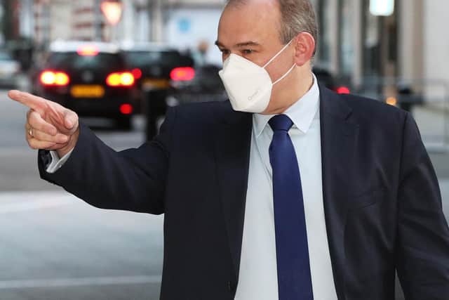Liberal Democrats leader Ed Davey arriving at BBC Broadcasting House in central London for his appearance on the BBC1 current affairs programme, The Andrew Marr Show. Photo: PA