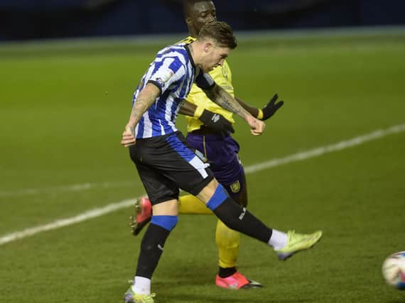 QUALITY GOAL: Josh Windass puts Sheffield Wednesday in front