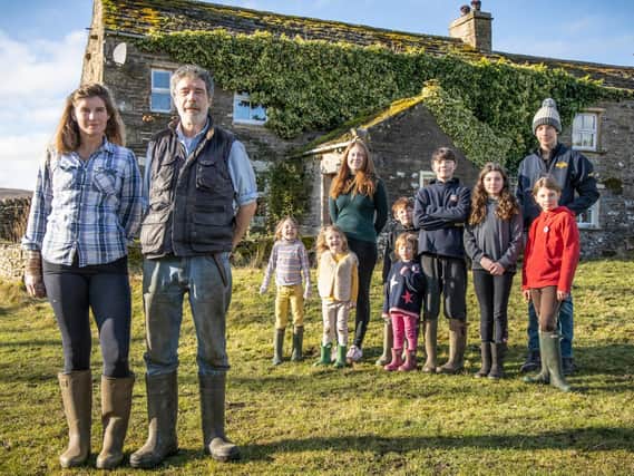 Clive and Amanda Owen on their farm in North Yorkshire. (Pic: Renegade Pictures)