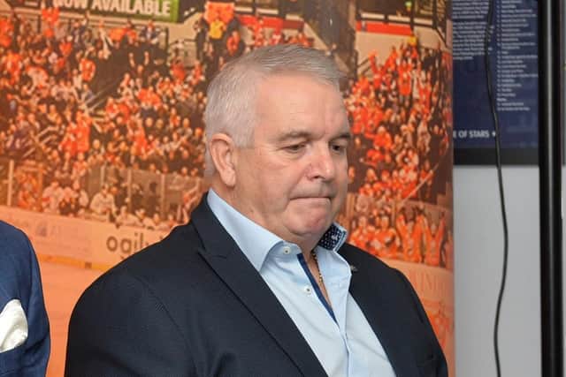 EIHL chairman and Sheffield Steelers' owner, Tony Smith. Picture: Dean Woolley.