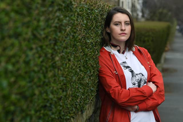 Anti-street harassment campaigner Amber Keegan, who has herself been a victim of assault and harassment from men in public