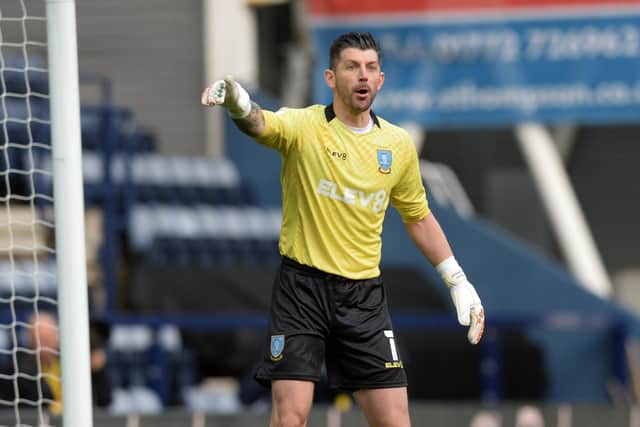 Sheffield Wednesday goalkeeper Keiren Westwood is desperate to help the club avoid relegation from the Championship.   Picture: Steve Ellis