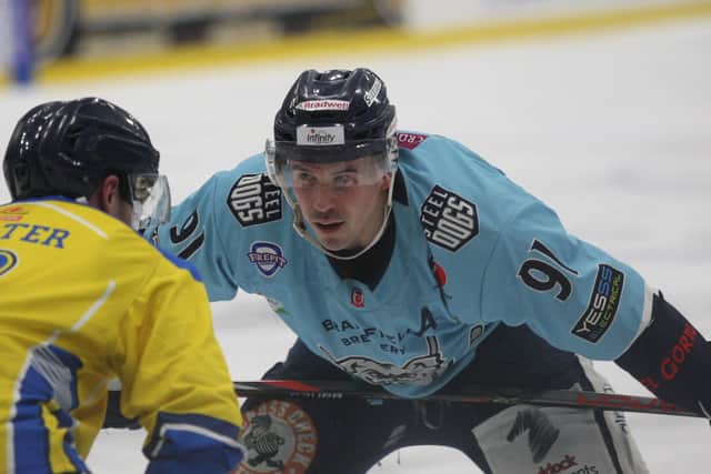 HELPING HAND: Steeldogs' player-assistant coach, Nathan Salem. Picture courtesy of Cerys Molloy.