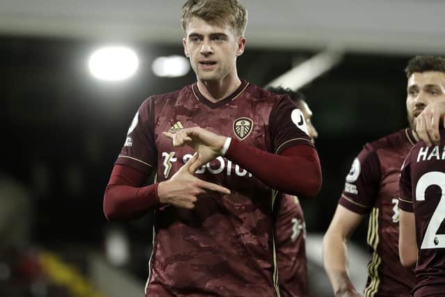 CONTRIBUTIONS: Patrick Bamford was both goal-taker and goal-maker for Leeds United