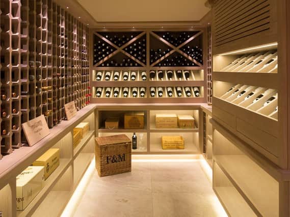 You can create a special room for your wine bottles.