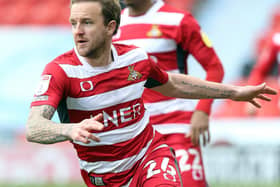 James Coppinger's 23rd-minute goal earned Doncaster Rovers a share of the spoils at Gillingham. Pictures: Getty Images