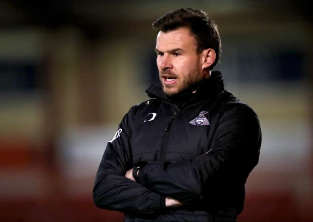 Doncaster Rovers interim manager Andy Butler. Picture: PA