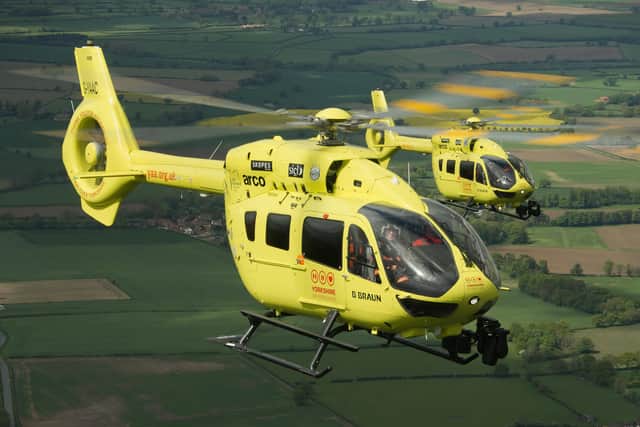 YAA operate two Airbuss H145 helicopters Picure: Yorkshire AIr Ambulance
