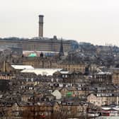 Bradford skyline, dominated by Manningham Mills. Picture: Tony Johnson.