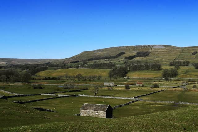Stone barns near Hawes in the Yorkshire Dales.

Picture : Jonathan Gawthorpe