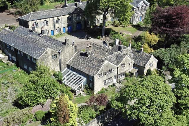 The historic Haugh End estate at Sowerby Bridge, near Halifax, is a mix of medieval and Georgian buildings