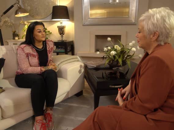 Domestic abuse survivor Bethany Marchant speaks to Denise Welch for her new docuseries, Survivors with Denise Welch