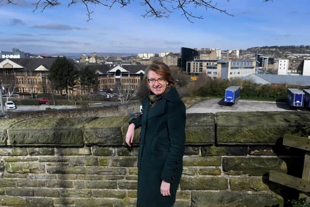 Bradford's council leader Susan Hinchcliffe revealed yesterday that St James Market, the biggest wholesale market site in Yorkshire, was the location where local leaders want to build a new station. Pic: Simon Hulme