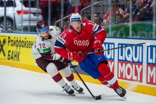 Norway's Sondre Olden vies with Latvia's Janis Jaks at the 2019 World Championships in Bratislava. Picture: Monika Majer/Getty Images