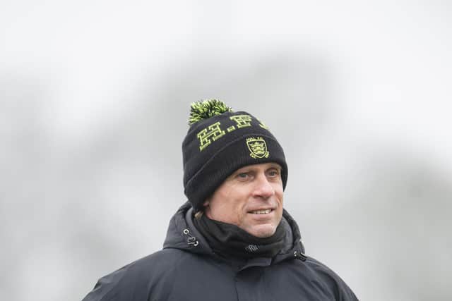 All set: Hull FC coach Brett Hodgson takes charge of the club for the first time against his former side Huddersfield Giants. Picture by Allan McKenzie/SWpix.com
