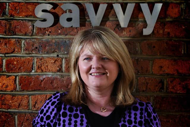 CEO Catherine Shuttleworth, who runs Get Savvy marketing agency and offered Ms Smith a job