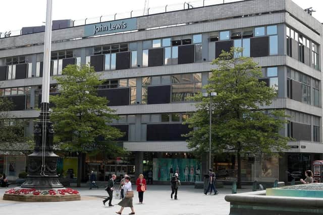 John Lewis in Barker's Pool, Sheffield, is to close.