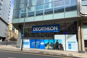 Decathlon is opening at the site of the former BHS store.