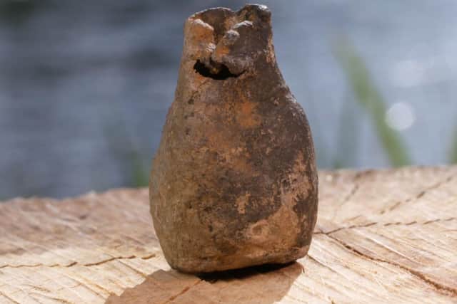 Relics from Viking settlers in York have been discovered in the city's first ever archaeological search of the River Ouse. Picture: Sky History