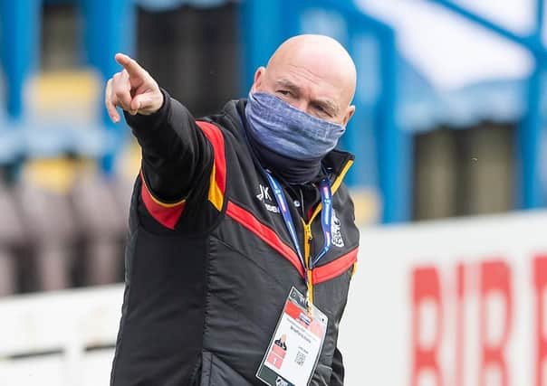 Pointing the way: Veteran coach John Kear has come up with a new way to prepare his players for the demands of the Championship and what Bradford Bulls hope will eventually be Super League. (Picture: SWPix.com)