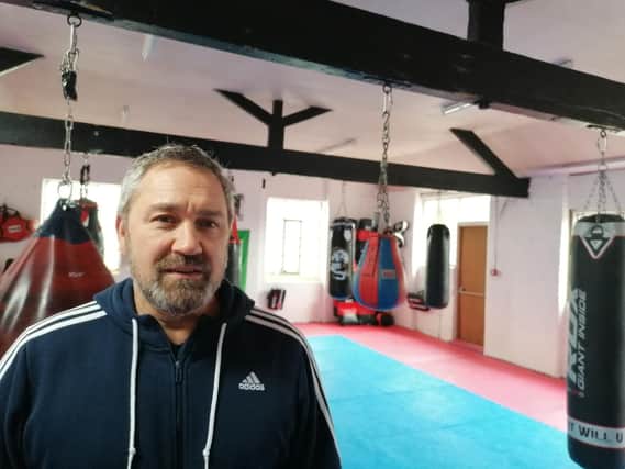 Craig Welsh, owner of Strassegym, is to offer self-defence advice to dog walkers after a rise in dog thefts