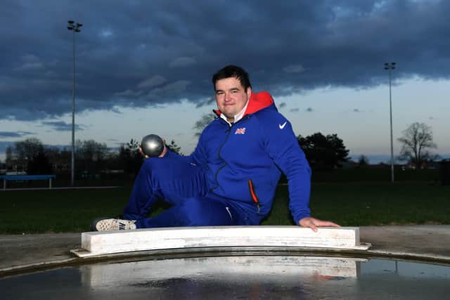 Shot putter Scott Lincoln is an 11-time British champion (Picture: Jonathan Gawthorpe)