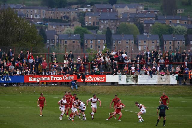 MOUNT PLEASANT: Batley's last competitive game at their home ground was over 12 months ago. Picture: Getty Images.