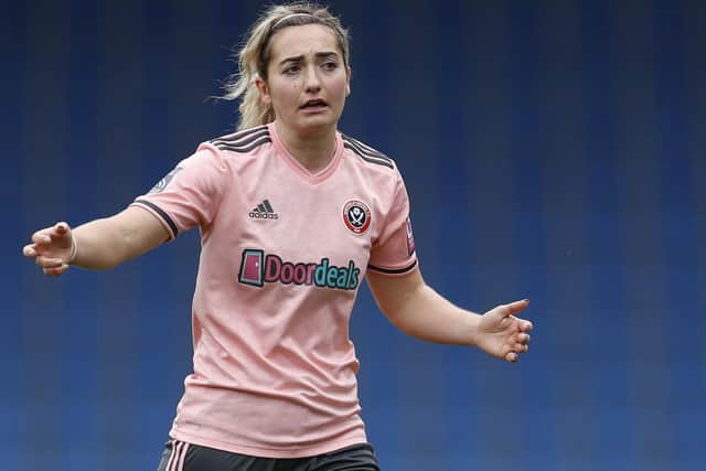 The Championship, in which Maddy Cusack and Sheffield United Women play, will receive 25 per cent (Picture: Darren Staples/Sportimage)