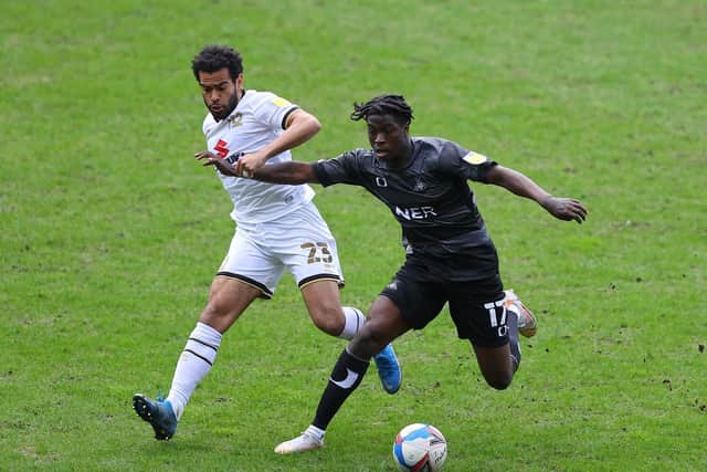 MATCH ACTION: MK Dons 1-0 Doncaster Rovers. Picture: Getty Images.
