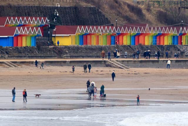 Andrew Vine is looking forward to a stroll along Scarborough's beach later this year.