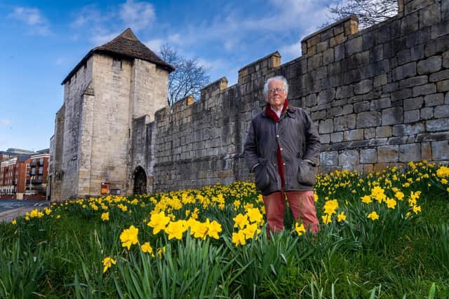 Bill Hill unveiled plans for this year's York Walls Festival