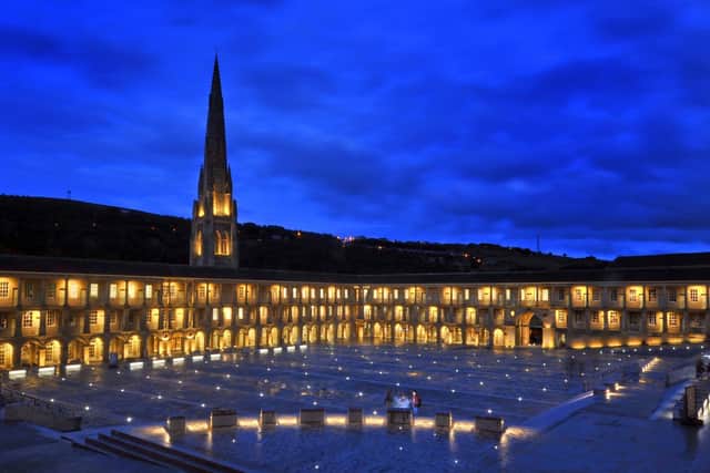 TYhe renovated Piece Hall in Halifax is one of Yorkshire's gems. Photo: Tony Johnson.